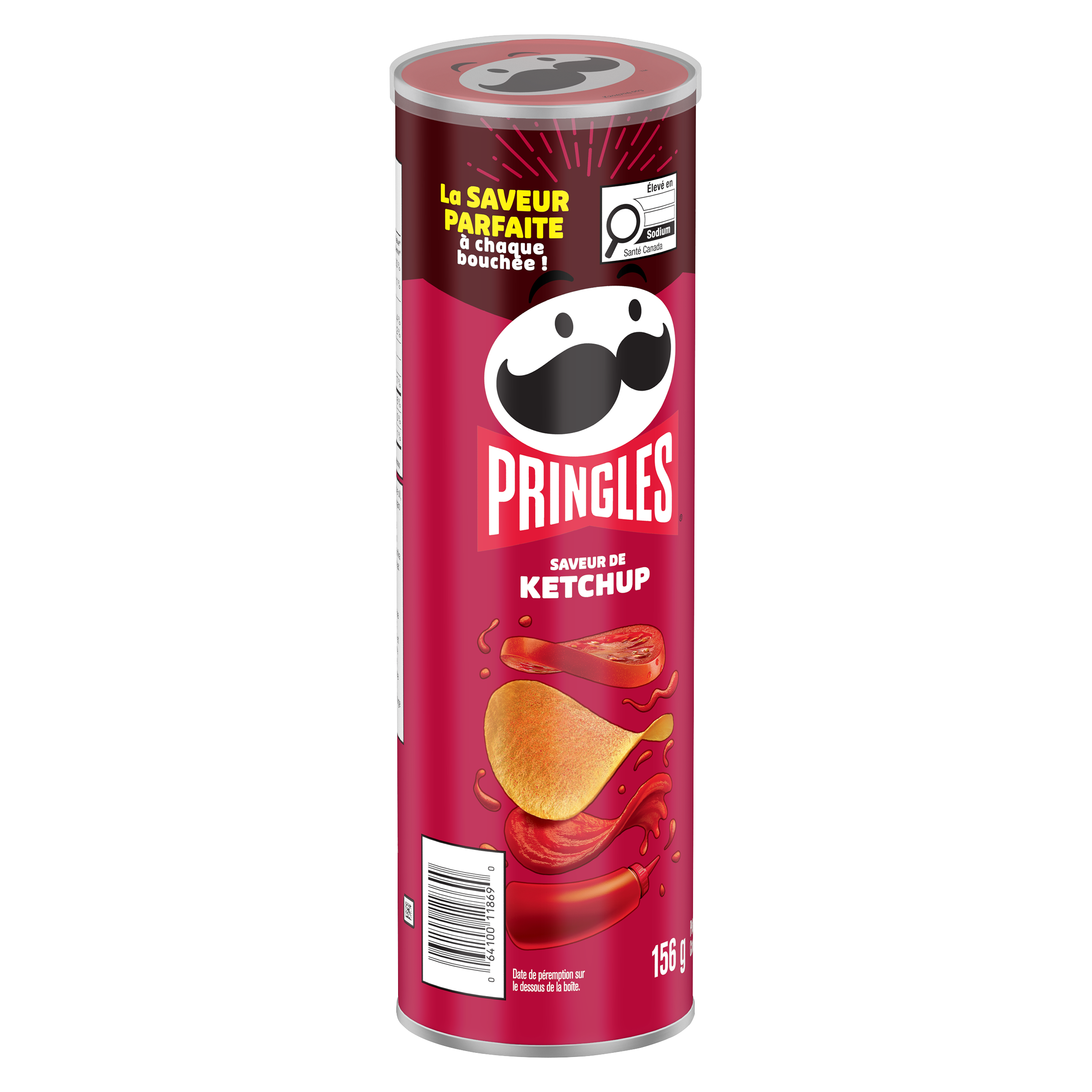 Croustilles Pringles® Saveur de Ketchup Image