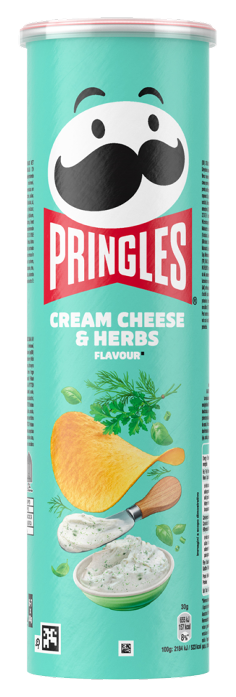 Pringles Cream Cheese & Herbs