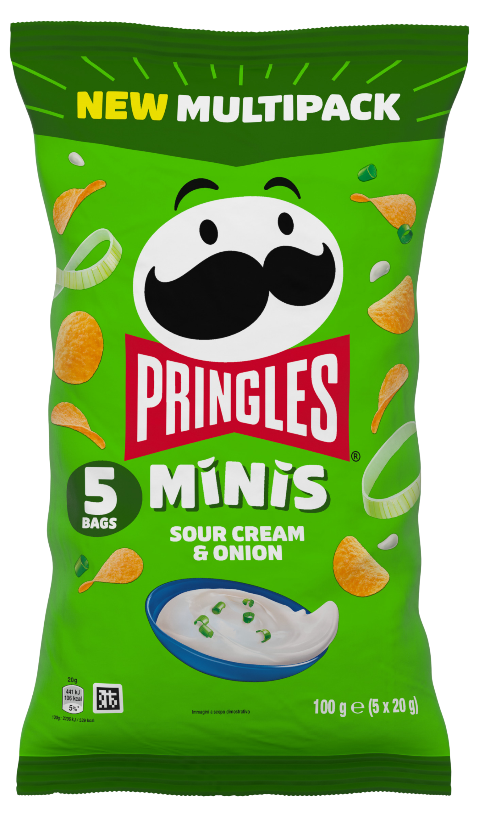 Pringles Minis Sour Cream and Onion Multipack