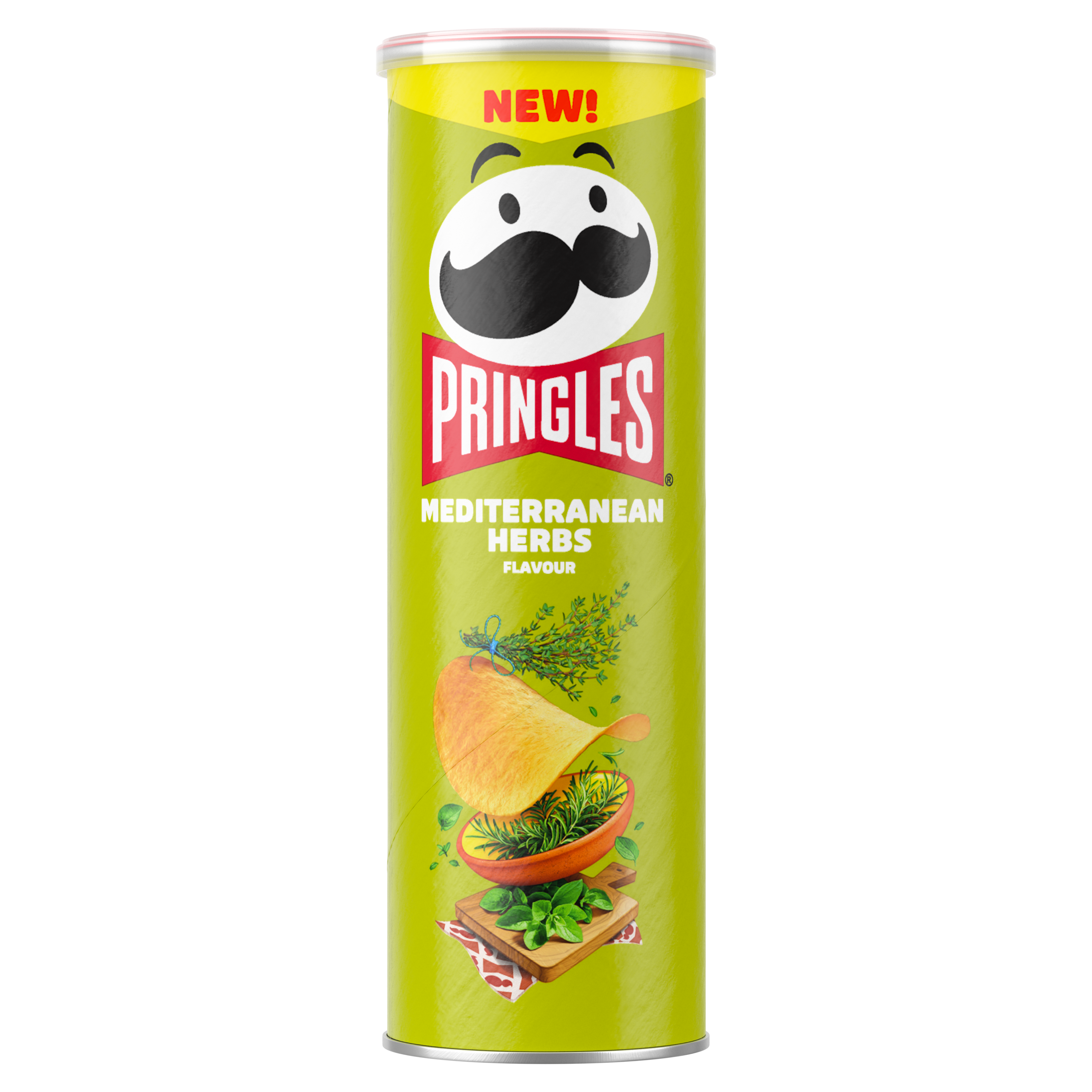 Pringles Mediterranean Herbs & Olives