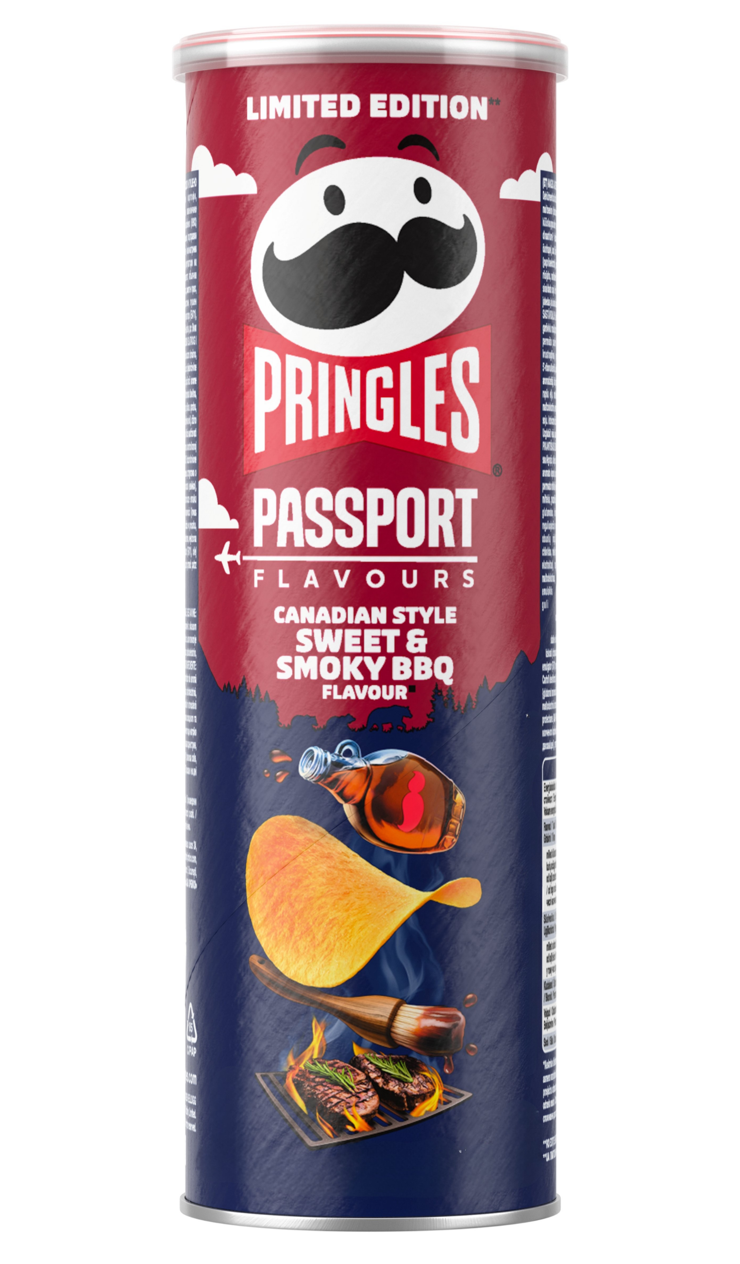 Pringles Canadian Style Sweet & Smoky BBQ