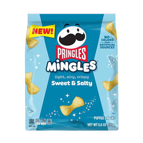 Pringles® Mingles™ Sweet & Salty Puffed Snacks Image