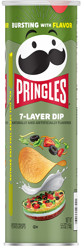 Pringles® Seven Layer Dip Potato Crisps Image