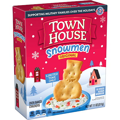 Town House® Snowmen Original Crackers