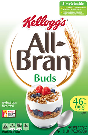 Kellogg's All-Bran Buds cereal