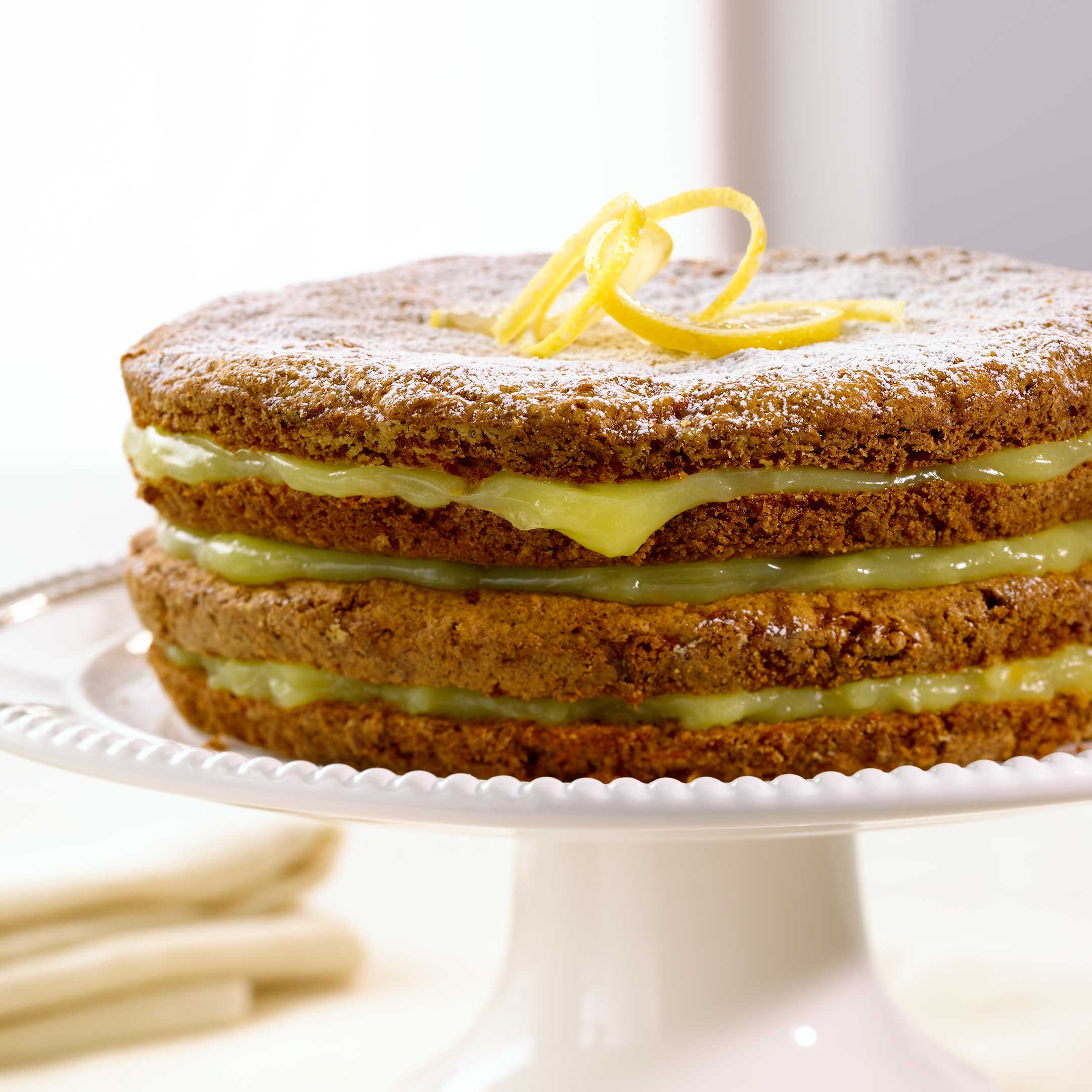 Lemon Filled Carrot Cake AllBran*