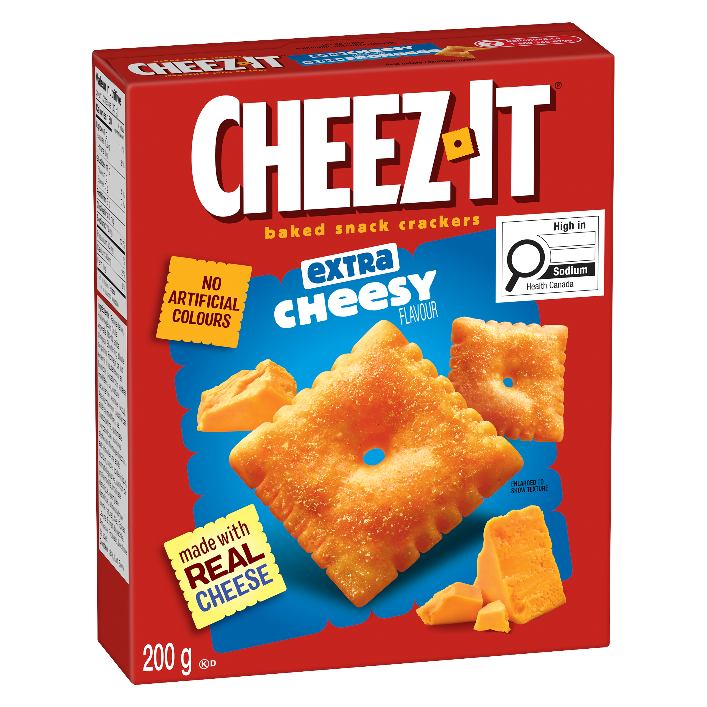 Cheez-It* Extra Cheesy Flavour Crackers