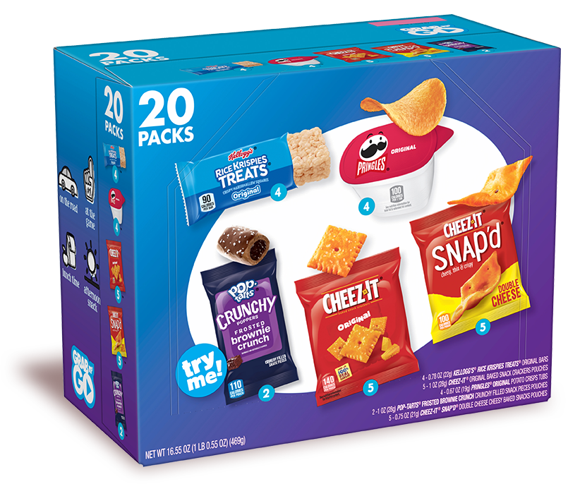 Sweet and Salty Snack Variety Pack Image