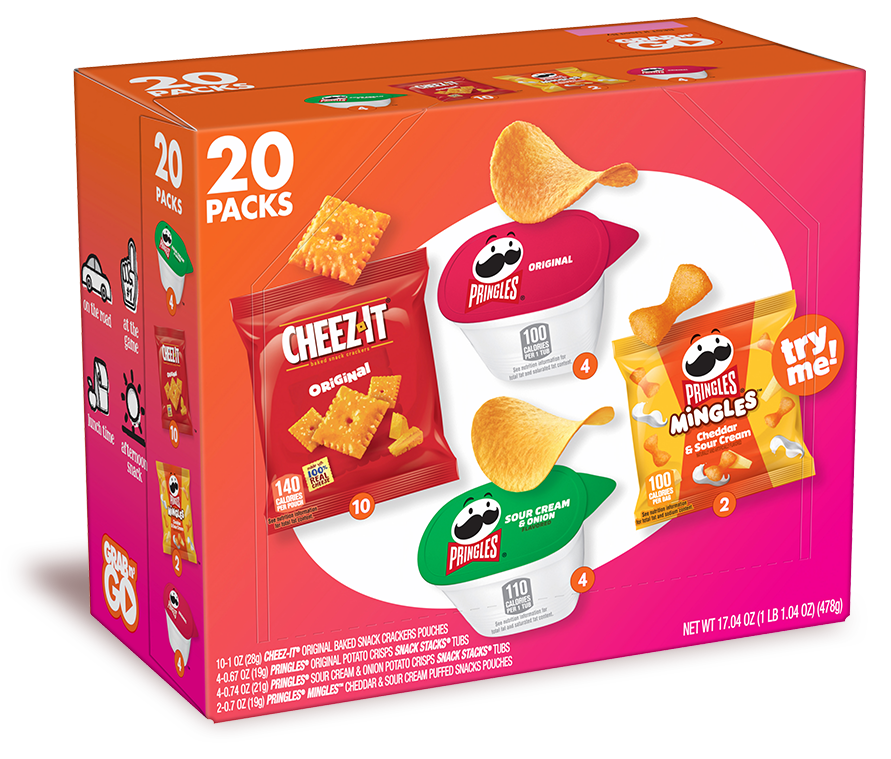 Cheez-It® Pringles® Salty Explorer Variety Pack Image