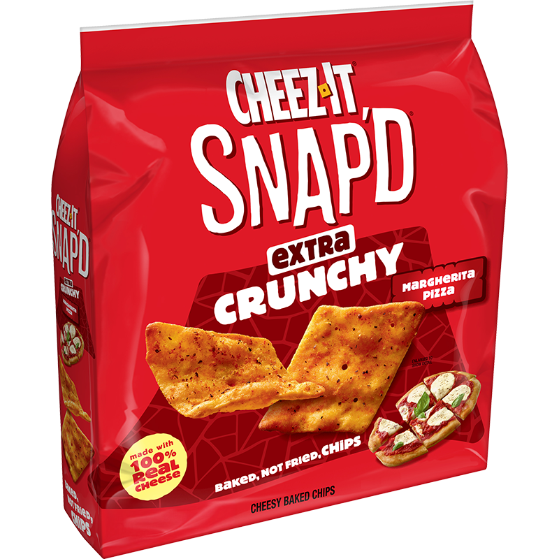 Cheez-It® Snap'd® Extra Crunchy Margherita Pizza Chips Image