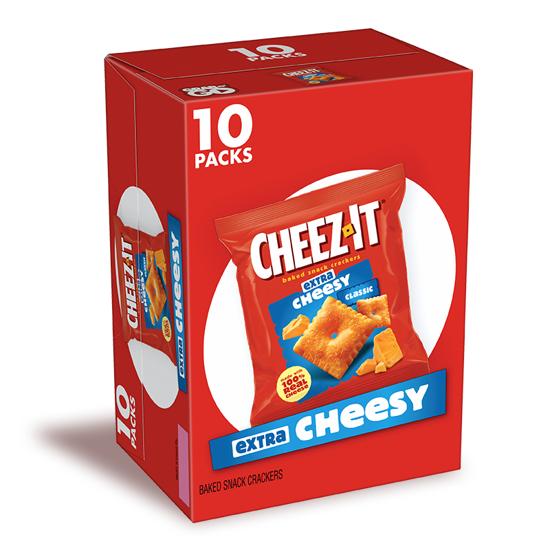 Cheez-It® Extra Cheesy Snack Packs (10ct) Image