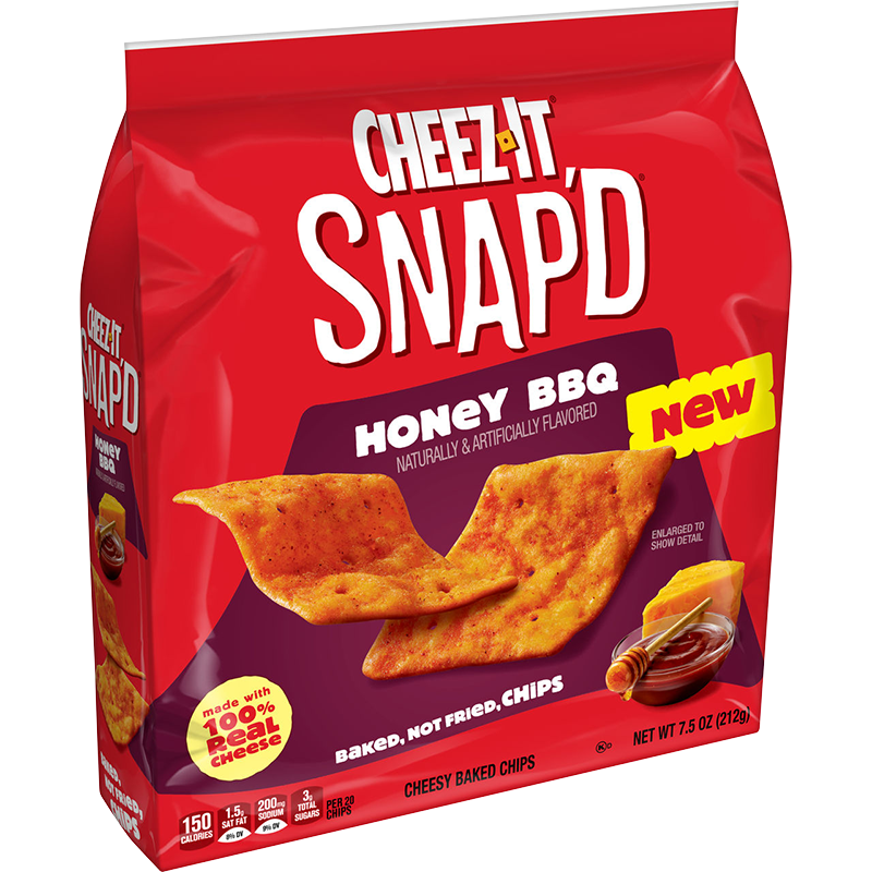 Cheez-It® Snap’d® Honey BBQ Chips Image