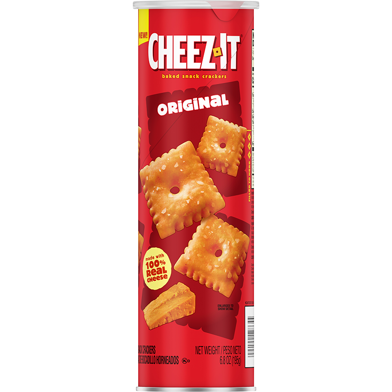 Cheez-It® Original Snack Crackers Canister Image