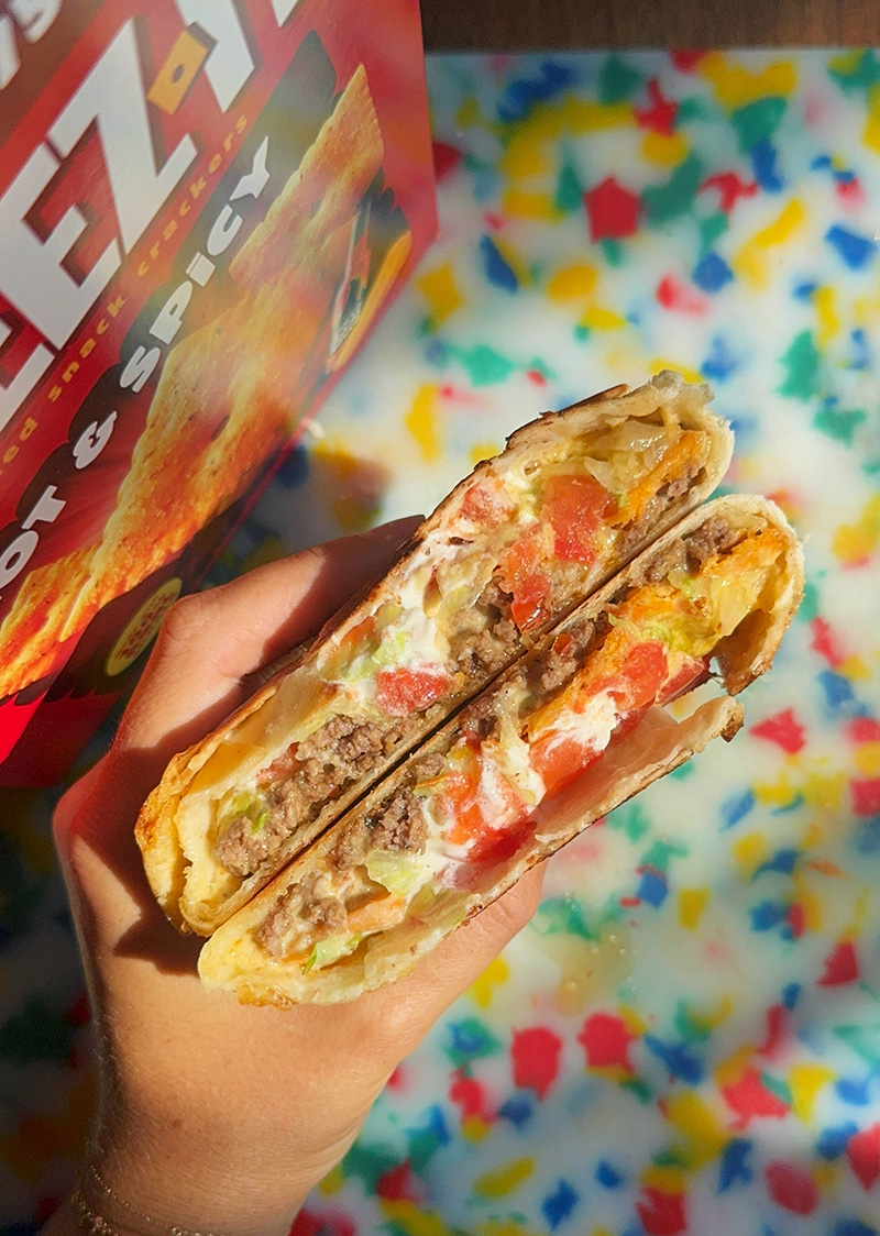Mini Cheez-It&reg; Burrito Wraps