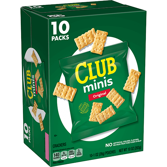 Club® Minis Original Snack Packs (10ct) Image