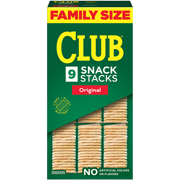 Club® Snack Stacks™ Family Size Crackers Image