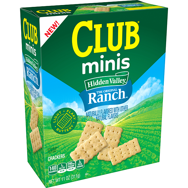 Club® Minis Hidden Valley Ranch Crackers Image