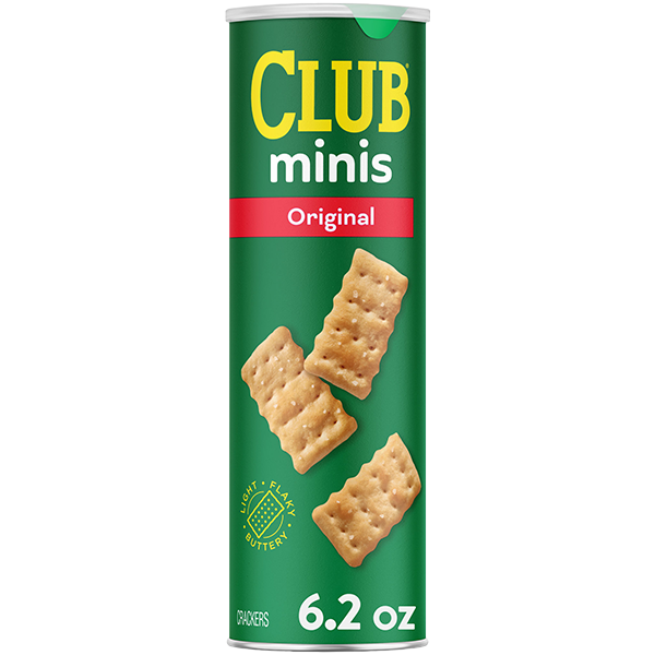 Club® Minis Original Crackers Canister