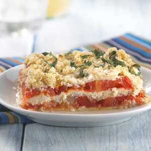 Krispy Scalloped Tomato Slices