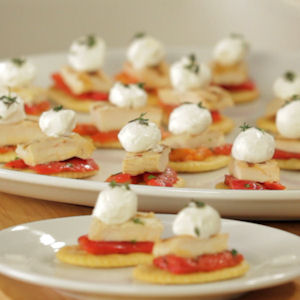 Orange Glazed Grilled Chicken Bites