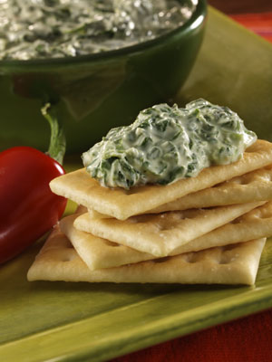 Warm Spinach-Garlic Spread