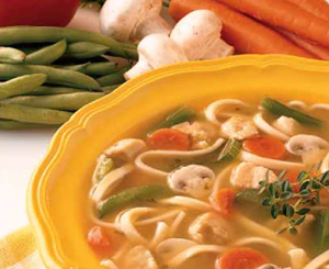 Garden Chicken Noodle Soup
