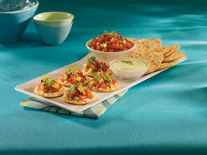 Hawaiian Tuna Salsa Tapas