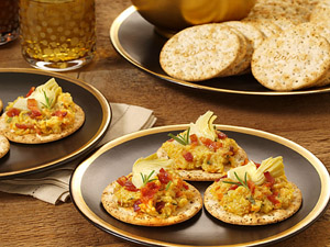 Artichoke and Bacon Spread with Carr's® crackers