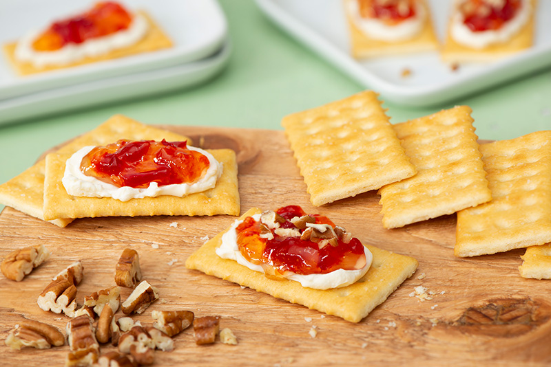 Cream Cheese with Pepper Jelly