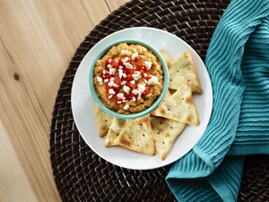 Broccoli-Feta Hummus
