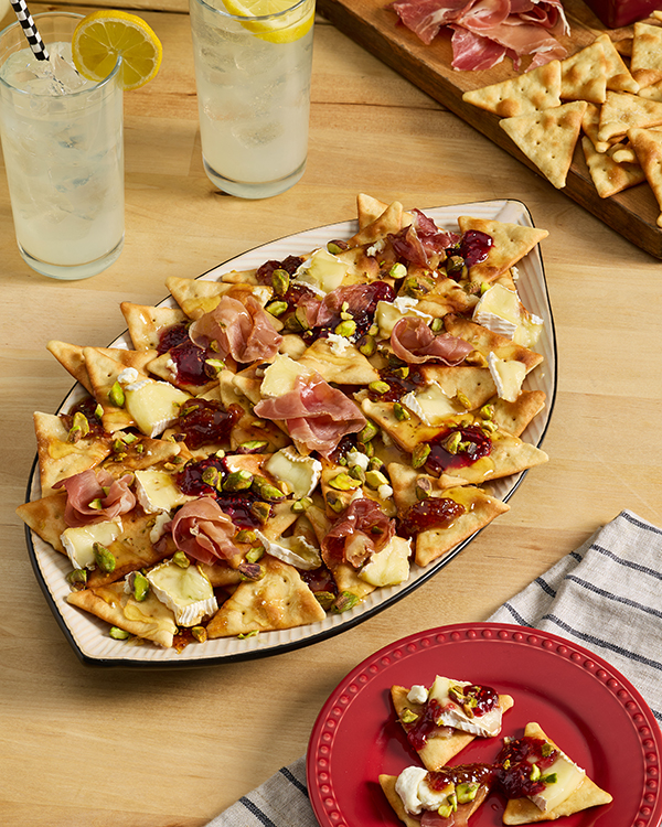 Sweet-and-Savory Jam Charcuterie Nachos