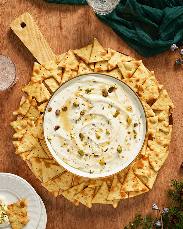 Whipped Feta and Pistachio Dip
