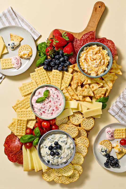 Summer Picnic Whipped Dip Board