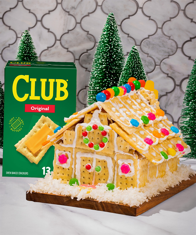 Buttery Gingerbread House