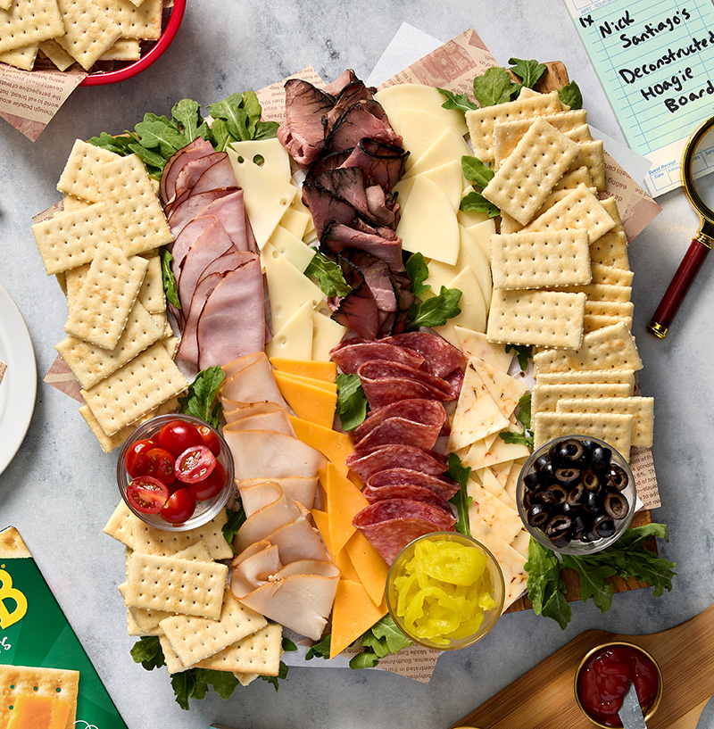Hoagie Charcuterie Board