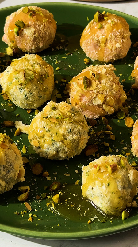 Cracker-Crusted Goat Cheese Balls
