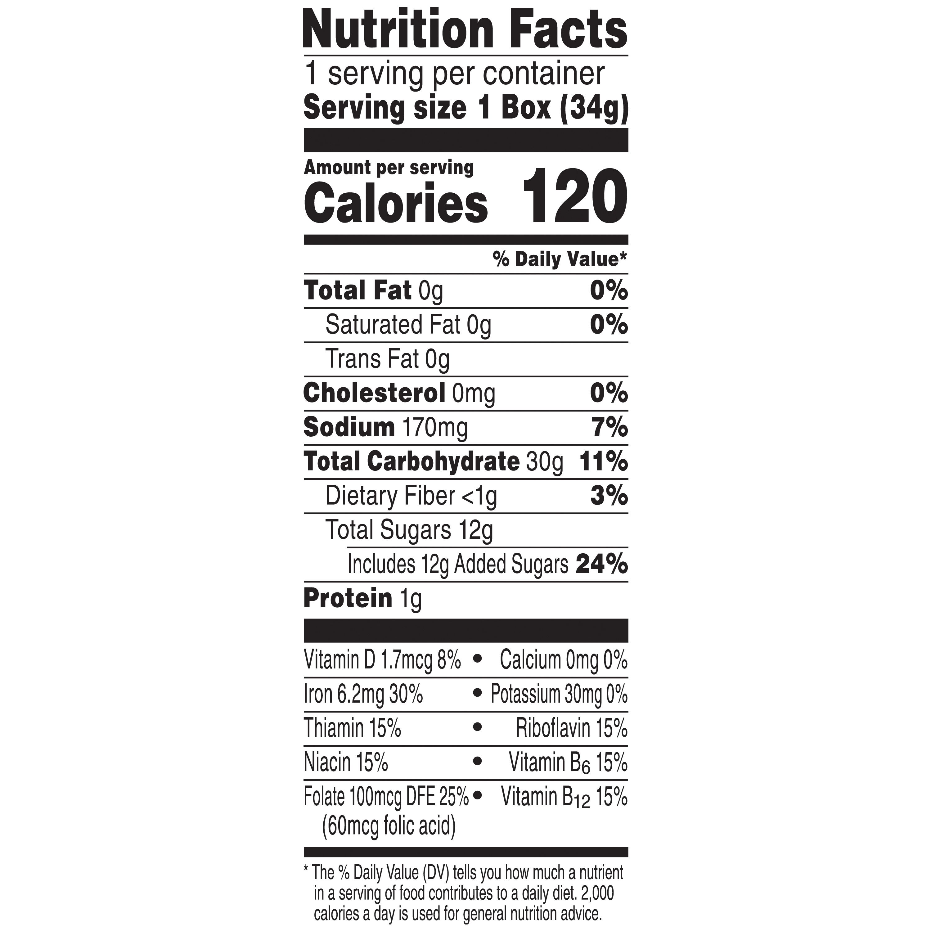 frosted-flakes-nutrition-label-images-and-photos-finder