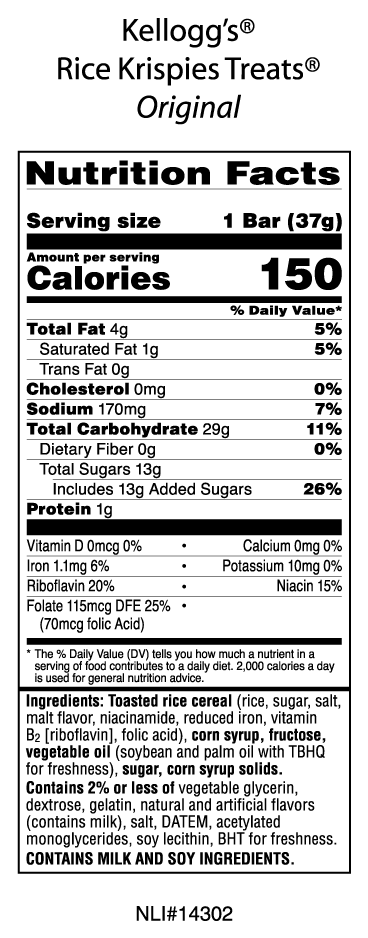 Rice Crispy Cereal Nutrition Facts Besto Blog