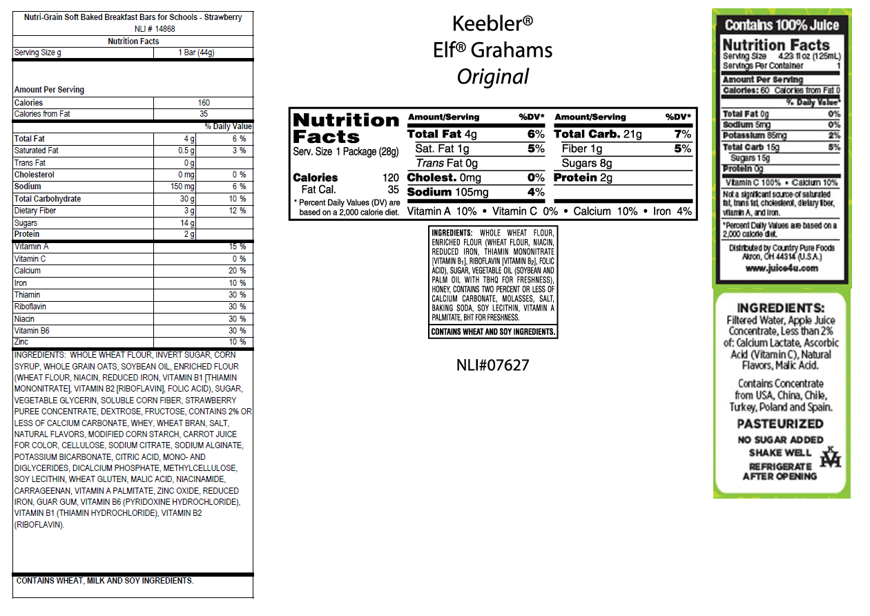 34 Nutri Grain Bars Nutrition Label Label Design Ideas 2020