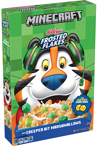 Kellogg's Frosted Flakes® Minecraft Cereal