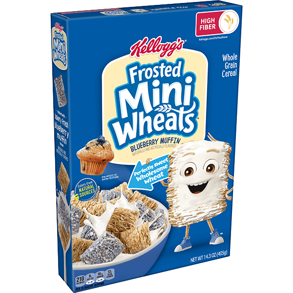 Blueberry Cereal  Kellogg's® Frosted Mini-Wheats®