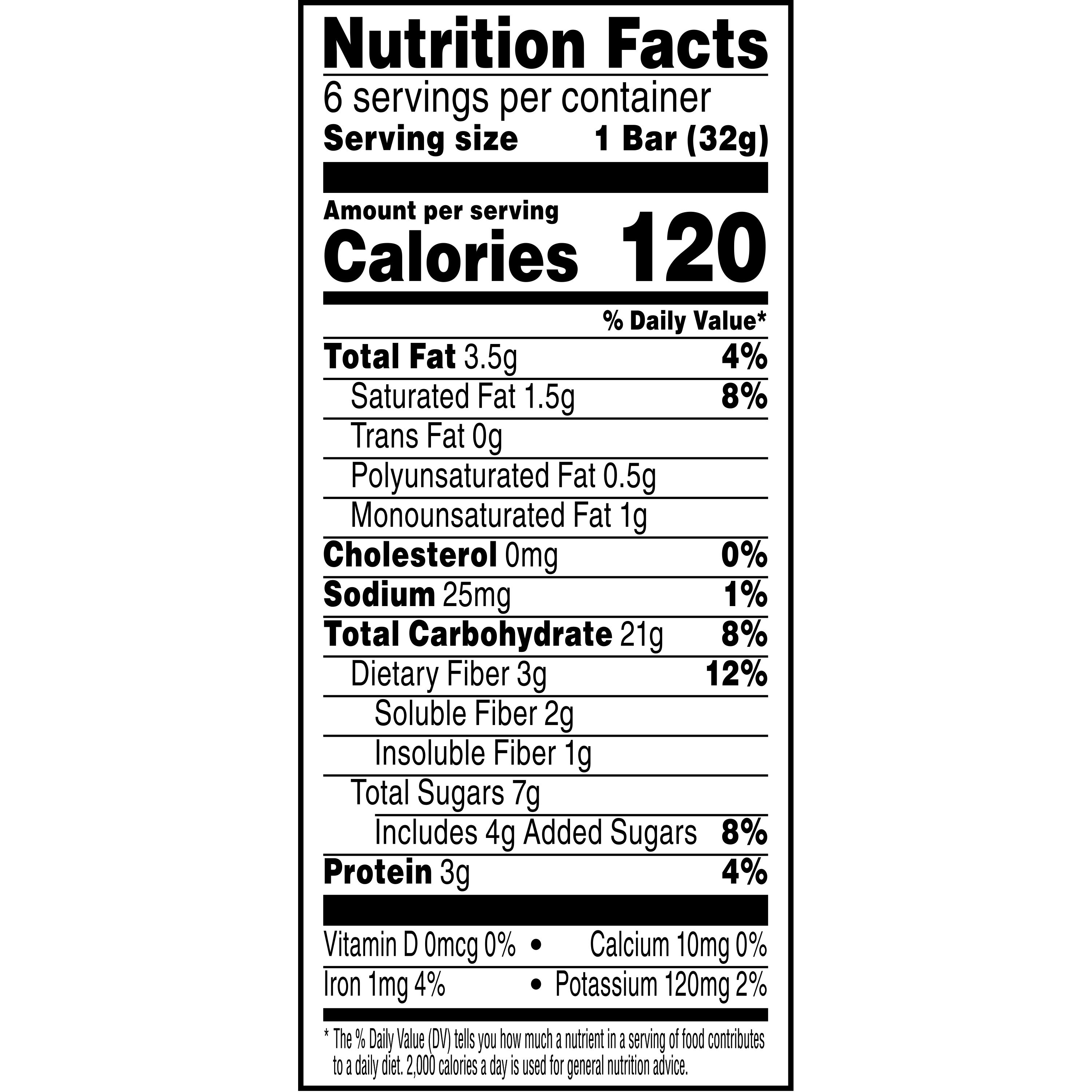 Granola Bars Nutrition Facts Besto Blog