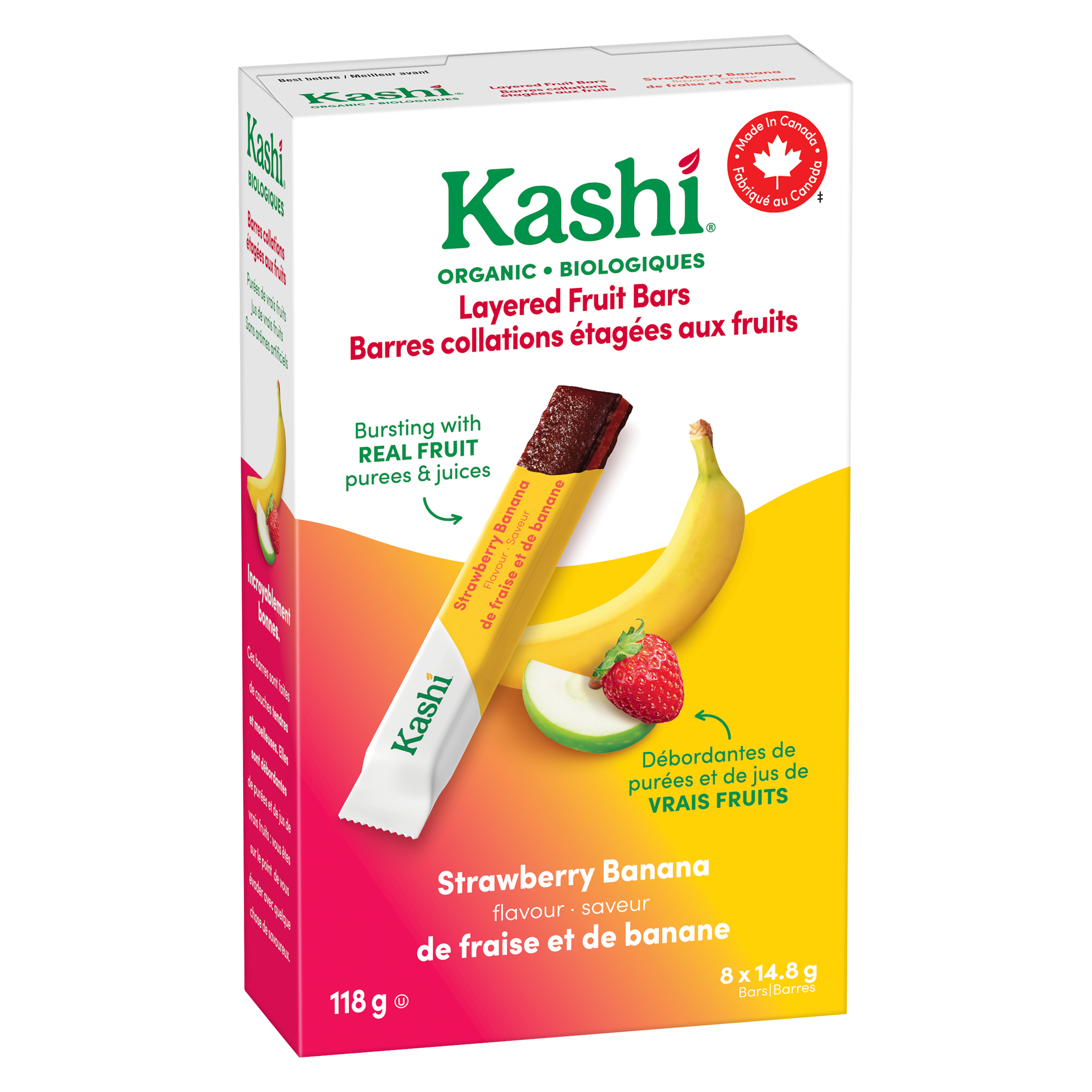 Kashi* Layered Fruit Bars Strawberry Banana