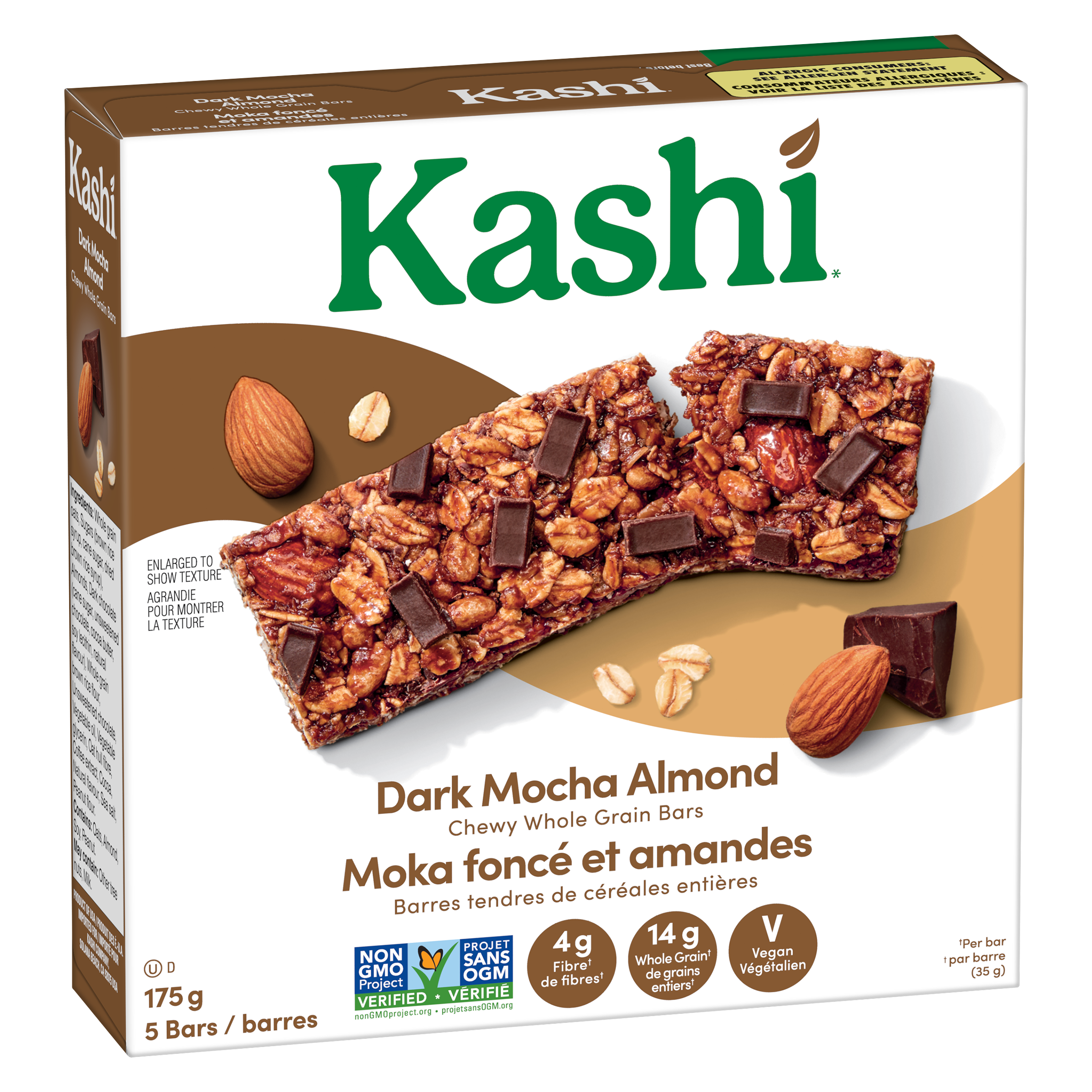 Kashi* Dark Mocha Almond Chewy Whole Grain Bars