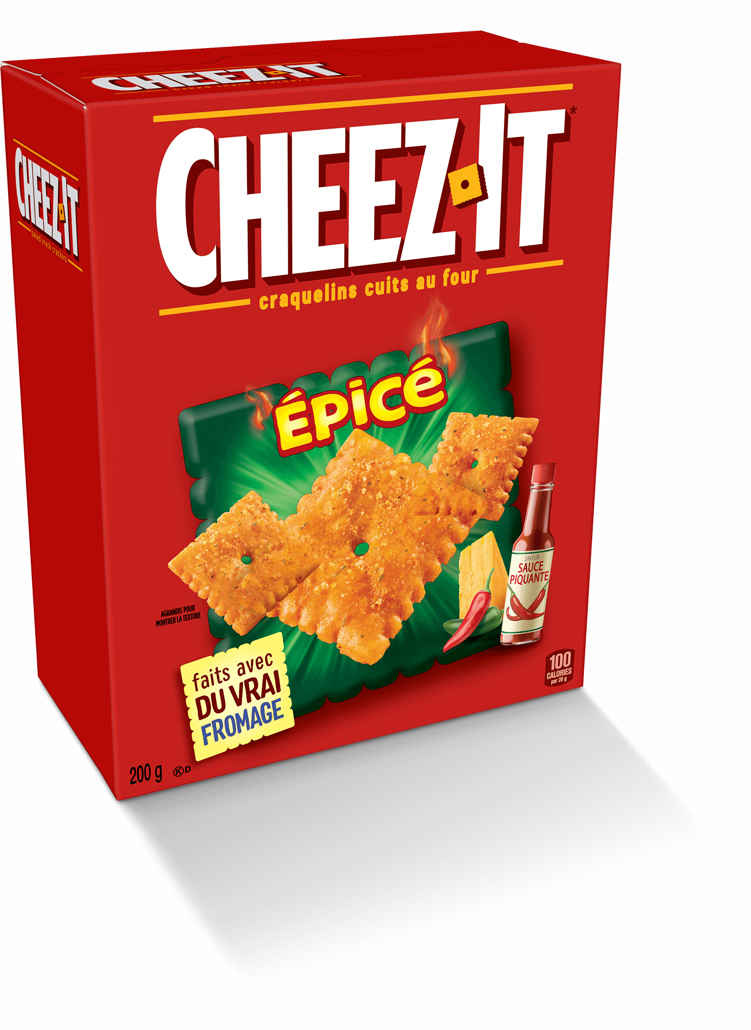 Craquelins CHEEZ-IT* Épicé
