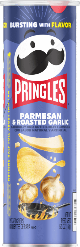 roasted garlic and parmesan pringles