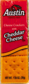 Austin® sandwich crackers Cheese Crackers with Cheddar Cheese