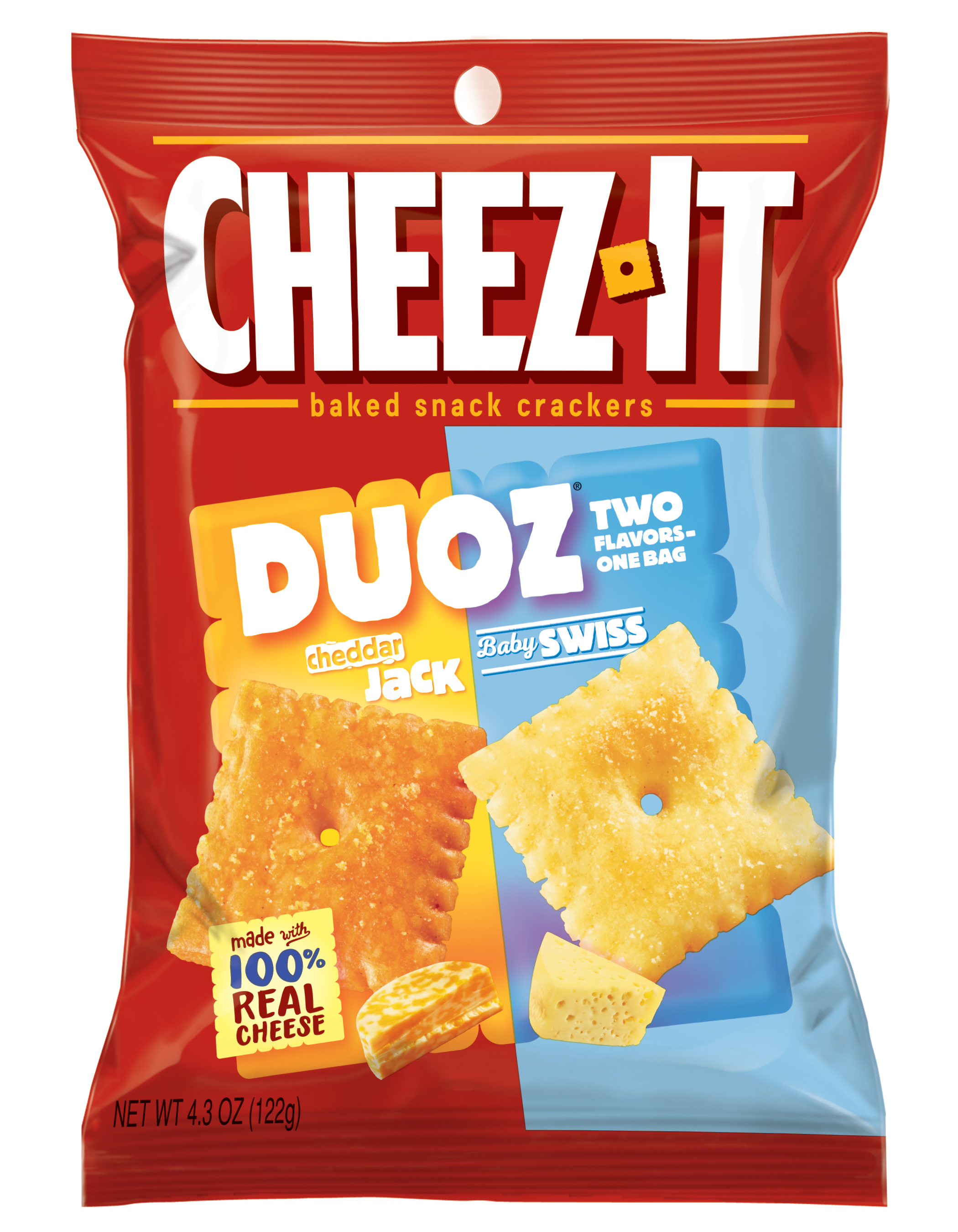 Cheez-It Duoz® Cheddar Jack & Baby Swiss