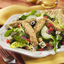 Mediterranean Sweet & Spicy Salad with Greek Vinaigrette Dressing