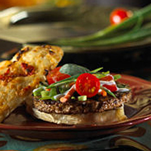 Spicy Thai Vegan Burger
